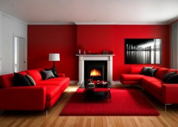 How The Colour Red In Interior Design Can Make You Feel