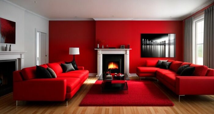 How The Colour Red In Interior Design Can Make You Feel
